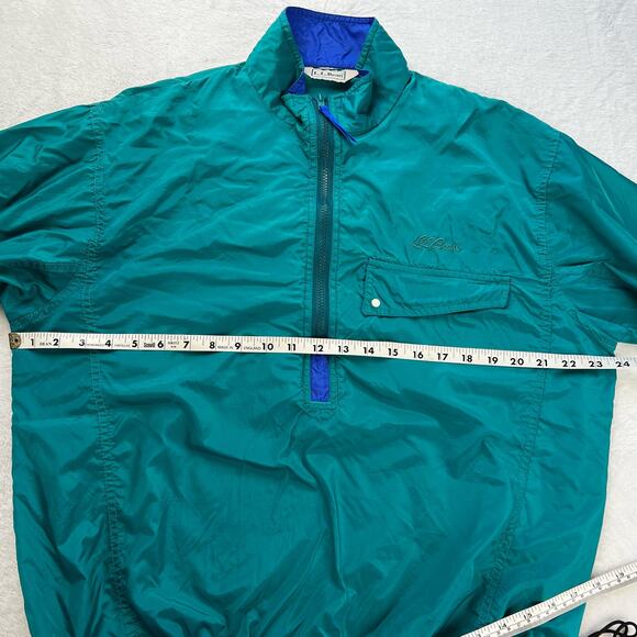 L.L. Bean Vintage Ultra Lightweight Windbreaker jacket Size XL - Picture 4 of 10